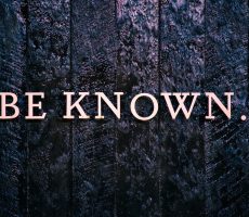 trees with be known text overlay